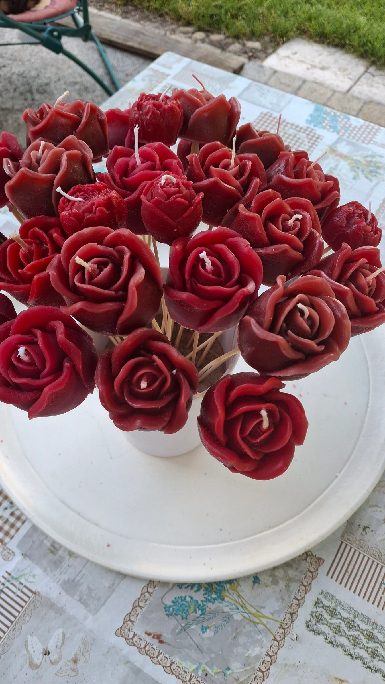 Ramo de rosas en cera – photo 7